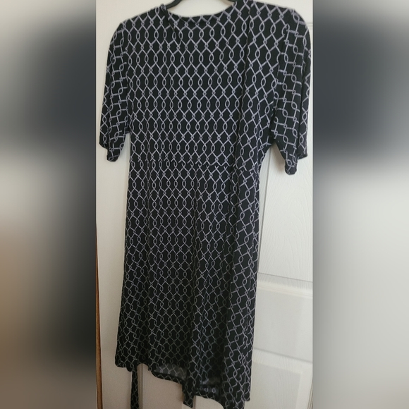 Black wrap Maternity Dress Large - Picture 2 of 3
